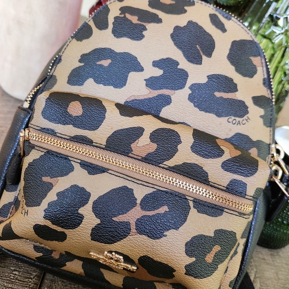 COACH Mini Animal Print Backpack ..nearly new! Clean! - Picture 4 of 13